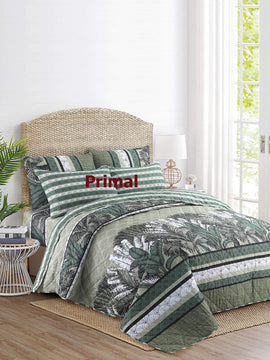 KING COMFORTER BED SPREAD 6 PCS-002 WITH FREE 1 EXTRA BED SHEET