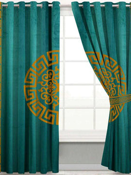 Luxury Velvet Splendid Curtains Pair