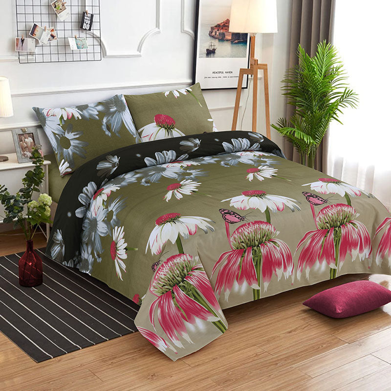 DOUBLE BED SHEET-BUTTERFLY - PRIMAL