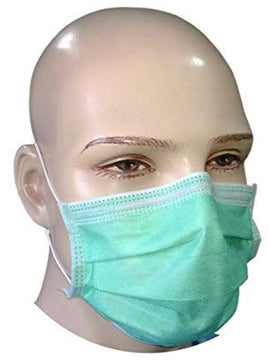 SURGICAL MASK 3 PLY WITH NOSE PIN