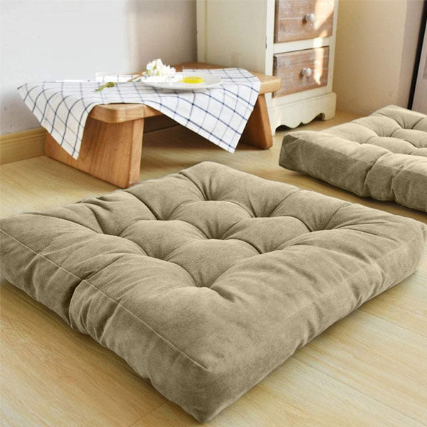 Square Velvet Floor Cushions