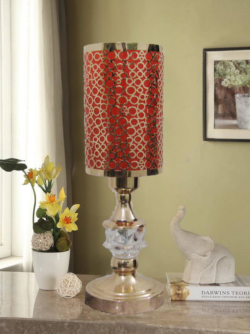 TABLE LAMP-RED